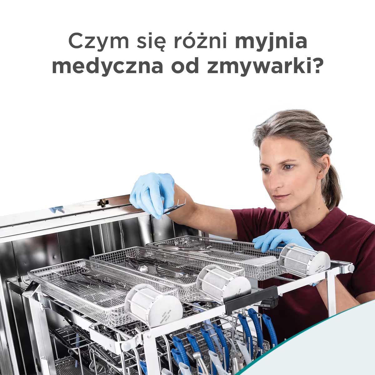 Czym się różni myjnia medyczna od zmywarki?